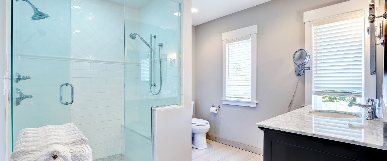 Walk-in showers & wet rooms