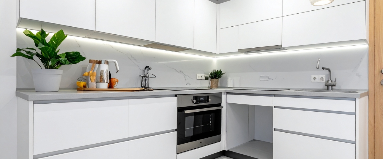 Kitchen Cabinets & Worktop Installation