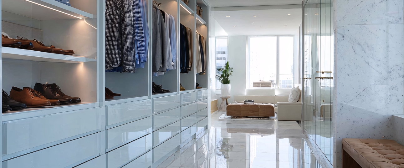 Walk-In Wardrobes & Dressing Rooms